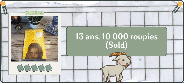 Lire la suite à propos de l’article 13 ans, 10 000 roupies (Sold)