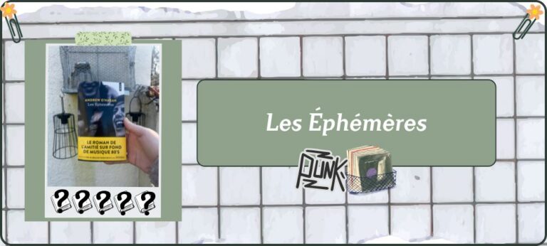 Lire la suite à propos de l’article Les Éphémères